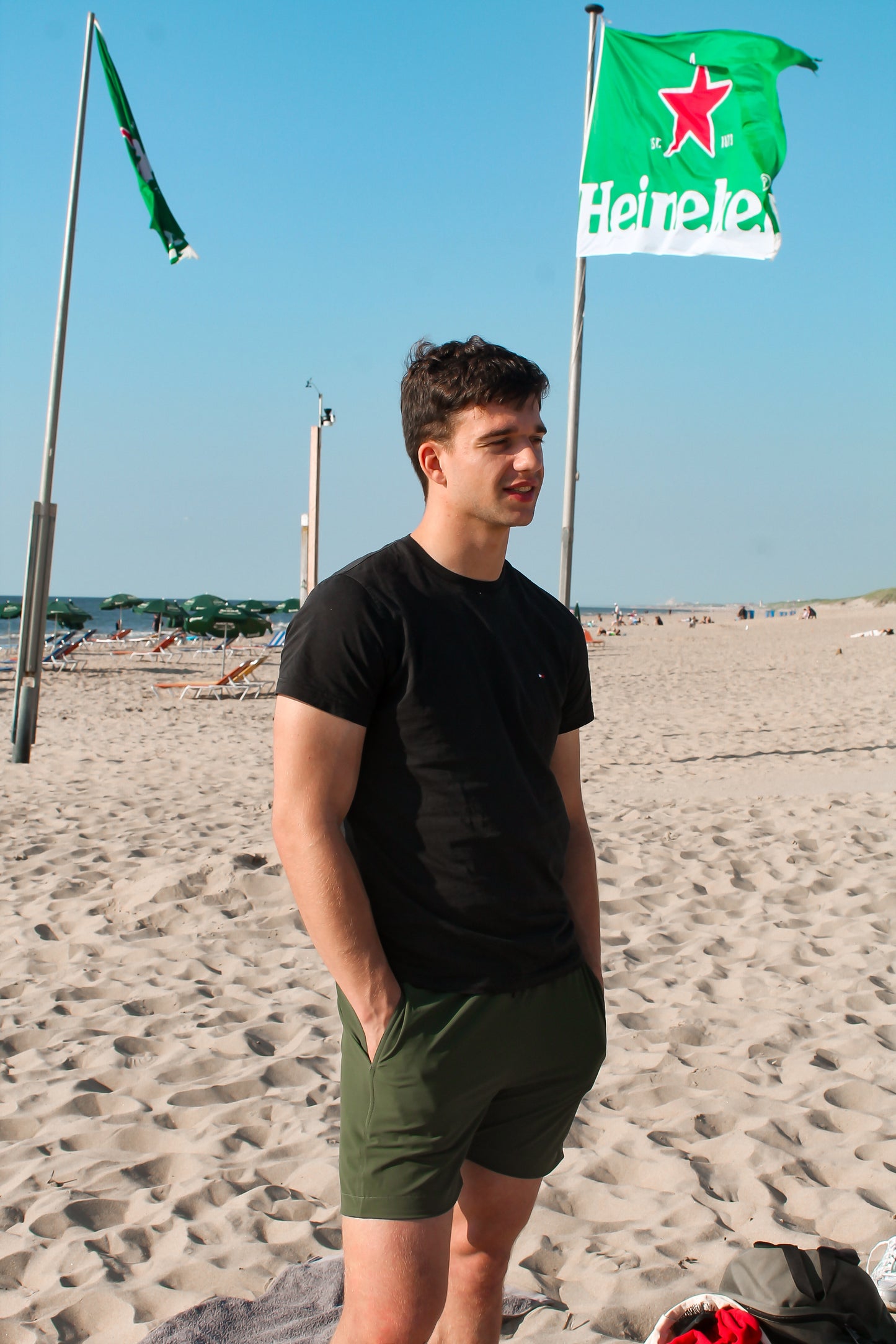 Reversible Shorts - Green/Blue