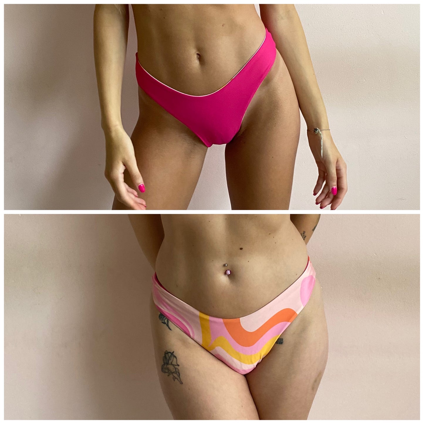 Melia BOTTOM - Hot Pink/Grapefruit