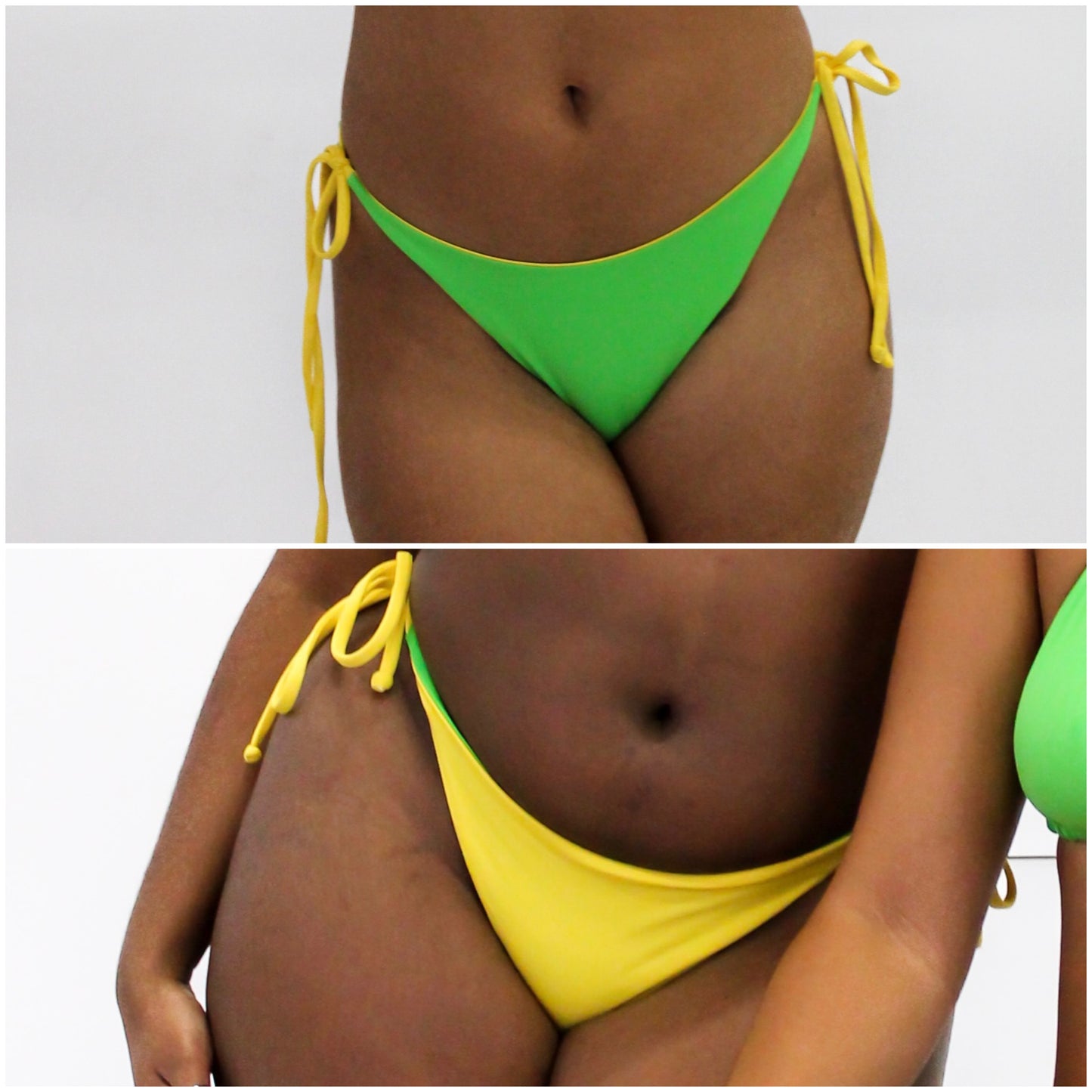 Lilaea BOTTOM - Yellow/Bright Green